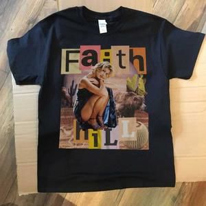 Faith Hill Graphics Hip Hop T-shirt - Unisex Black T-Shirt